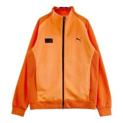 サイズ：L PUMA GOLF プーマゴルフ  ニット切替 中綿ジャケット  グレー系 [240101421402] ゴルフウェア メンズ ストスト サイズ：L PUMA GOLF プーマゴルフ ニット切替 中綿ジャケット