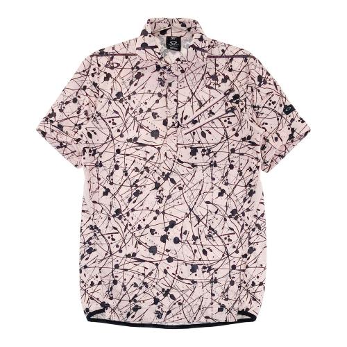 OAKLEY オークリー FOA401651 ストレッチパンツ 総柄 ピンク系