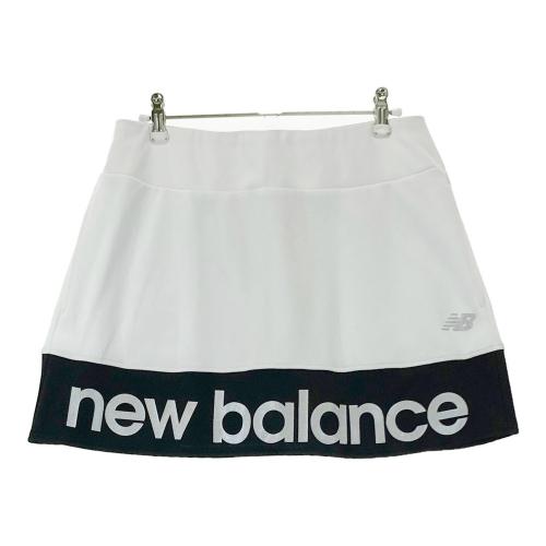 新品未使用 ニューバランスゴルフ キュロット スカート ホワイト サイズ2 NEW BALANCE GOLF ニューバランス キュロットスカート ホワイト
