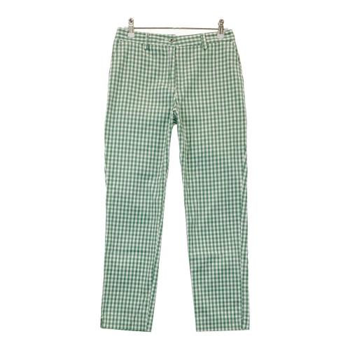 23区GOLF ニジュウサンクゴルフ ストレッチパンツ 花柄 ホワイト