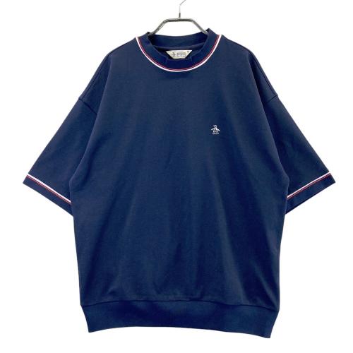 サイズ：LL MUNSING WEAR マンシングウェア 2023年モデル 半袖ポロシャツ 総柄 パープル系 [240101491624] ゴルフウェア メンズ ストスト サイズ：LL MUNSING WEAR マンシングウェア 2023年モデル 半袖