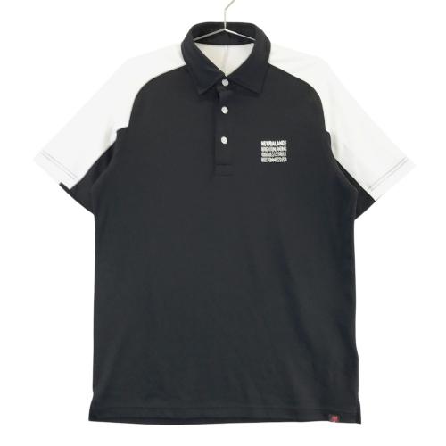NEW BALANCE GOLF ニューバランス 半袖ポロシャツ ブラック系