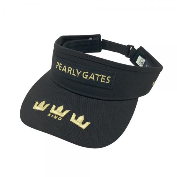 PEARLY GATES パーリーゲイツ サンバイザー ブラック系 ランク