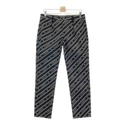 サイズ：LL ST ANDREWS セントアンドリュース  ストレッチパンツ 千鳥格子柄 ブラック系 [240101487934] ゴルフウェア メンズ ストスト ST ANDREWS(セントアンドリュース) パンツ｜中古ゴルフウェア