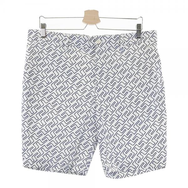 J.LINDEBERG ブリッジモノグラムハーフパンツ　速乾 吸湿 ストレッチ J.LINDEBERG ブリッジモノグラムハーフパンツ 速乾 吸湿