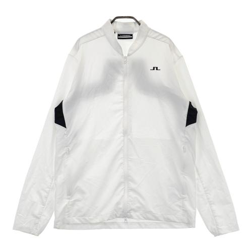 サイズ：S J.LINDEBERG ジェイリンドバーグ 071-52310 ナイロン ジップジャケット  ブラック系 [240101448409] ゴルフウェア メンズ ストスト J.LINDEBERG ジェイリンドバーグ 071-52310 ナイロン ジップ