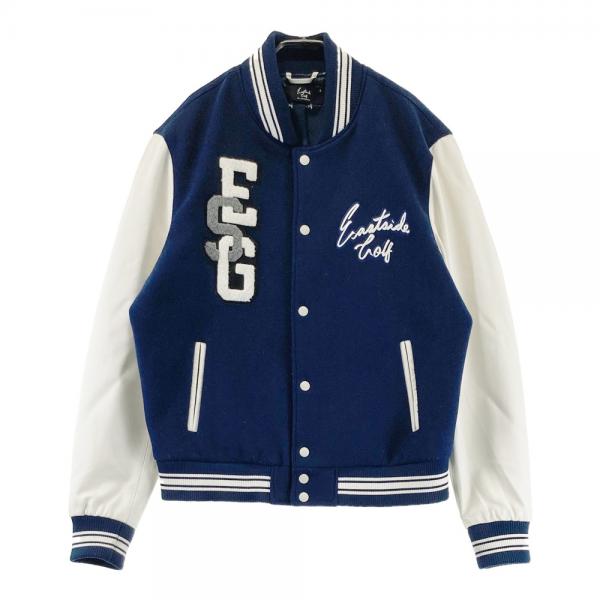 【超美品】Eastside Golf チェンジバーシティージャケット　スタジャン 超美品】Eastside Golf チェンジバーシティージャケット