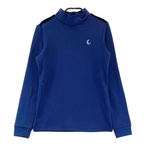 CALLAWAY キャロウェイ 長袖ハイネックTシャツ ボーダー ネイビー系