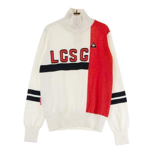 LE COQ GOLF ルコックゴルフ 中綿ジャケット ホワイト M ゴルフ LE COQ GOLF ルコックゴルフ 2WAY 中綿ジャケット ホワイト系