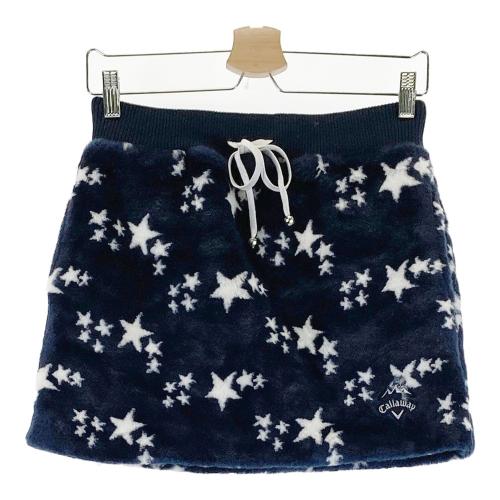 パーリーゲイツ　ネイビーフリーススカート　サイズ0 PEARLY GATES パーリーゲイツ 2024年モデル ストレッチフリース