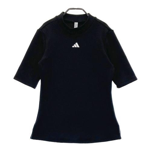 ADABAT アダバット ハーフジップ 五分袖Tシャツ ホワイト系