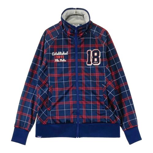 サイズ：L AND PER SE アンパスィ 2024年モデル ハーフジップ 半袖Tシャツ パイル地 総柄 ホワイト系 [240101474002] ゴルフウェア レディース ストスト AND PER SE アンパスィ 2024年モデル ハーフジップ 半袖Tシャツ