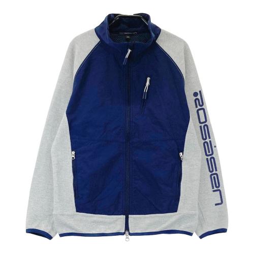 ROSASEN ロサーセン ジップ ニットジャケット ネイビー系 サイズ：M
