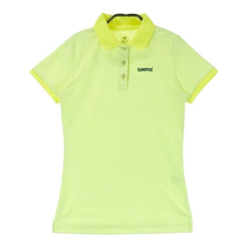 SANRISE サンライズ ネオンカラー 半袖ポロシャツ グリーン系 サイズ