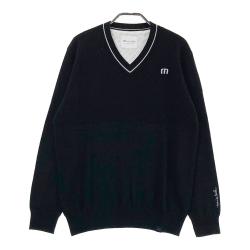 サイズ：4L RODDIO ロッディオ  ニットセーター チェック柄 レッド系 [240101441972] ゴルフウェア メンズ ストスト RODDIO ロッディオ ニットセーター チェック柄 レッド系 4L