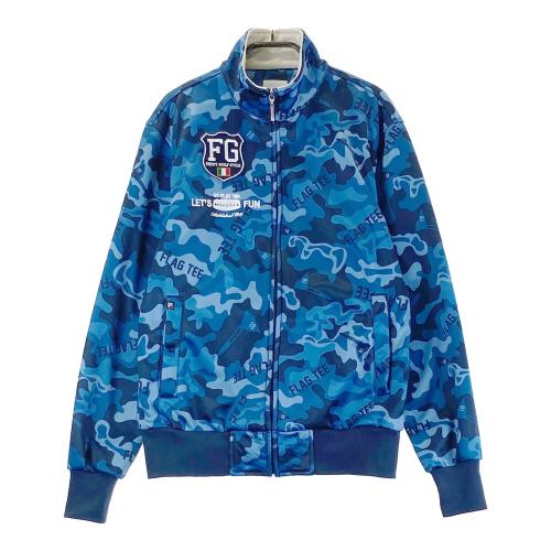 FILA GOLF フィラゴルフ 裏起毛 パンツ 迷彩 カモフラ柄 ブラック系