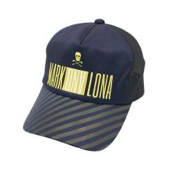 新品 MARK & LONA マーク＆ロナ 総柄 キャップ ゴルフ ゴールドロゴ 新品 MARK & LONA マーク＆ロナ 総柄 キャップ ゴルフ ゴールド