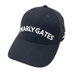 PEARLY GATES - 【超美品】パーリーゲイツ フラットキャップ ライトブルー系×ネイビー 立体ロゴ  F  ゴルフウェア 2023年モデル PEARLY GATES PEARLY GATES - 【超美品】パーリーゲイツ フラットキャップ