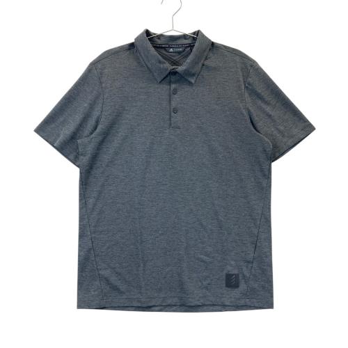 サイズ：2XL ADIDAS GOLF アディダスゴルフ IV7200 2024年モデル 半袖ポロシャツ ボーダー柄 グレー系 [240101456150] ゴルフウェア メンズ ストスト ADIDAS GOLF アディダスゴルフ IV7200 2024年モデル 半袖