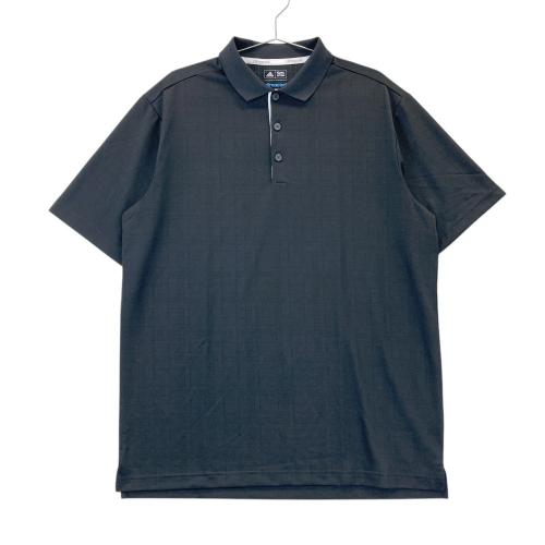サイズ：M ADIDAS GOLF アディダスゴルフ 2022年 ニットセーター チェック柄 ブラック系 [240101424676] ゴルフウェア メンズ ストスト ADIDAS GOLF アディダスゴルフ 2022年 ニットセーター チェック