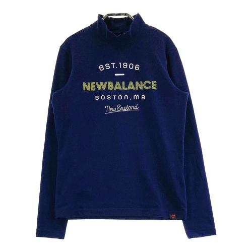 サイズ：0 NEW BALANCE GOLF ニューバランス 2023年モデル ハイネック長袖Tシャツ  ホワイト系 [240101431096] ゴルフウェア レディース ストスト NEW BALANCE GOLF ニューバランス 2023年モデル ハイネック長袖T