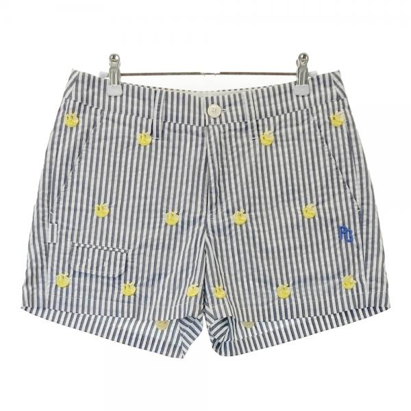PEARLY GATES ストライプショートパンツ サッカーストライプ ショートパンツ(ハーフパンツ)|PEARLY GATES
