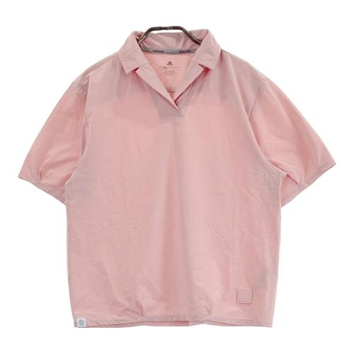サイズ：2 CPG GOLF シーピージーゴルフ  半袖ポロシャツ  ブラック系 [240101465405] ゴルフウェア レディース ストスト CPG GOLF シーピージーゴルフ 半袖ポロシャツ ブラック系 2