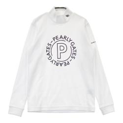 未使用品　PGG ホワイトTシャツ メンズウェア　パリーゲイツ PEARLY GATES(パーリーゲイツ) Tシャツ｜中古ゴルフウェア通販