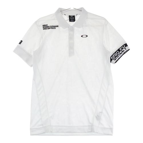 サイズ：M OAKLEY オークリー 2024年モデル ハイネック 半袖Tシャツ スカル 総柄 ホワイト系 [240101489231] ゴルフウェア レディース ストスト 楽天市場】オークリー ゴルフ ウェア メンズ スカル 半袖 シャツ