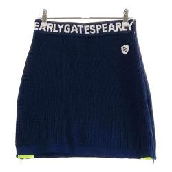 サイズ：2 PEARLY GATES パーリーゲイツ  スカート  ネイビー系 [240101431403] ゴルフウェア レディース ストスト PEARLY GATES(パーリーゲイツ) スカート｜中古ゴルフウェア通販