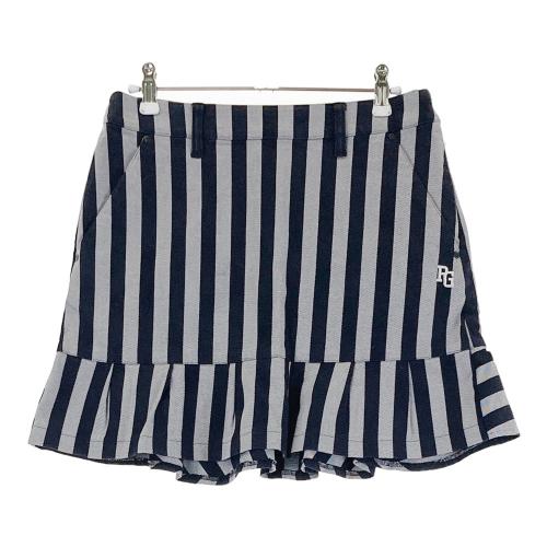 【新品】パーリーゲイツゴルフスカートmoyattoロゴ柄ストレッチ濃紺1/M 新品】PEARLY GATES パーリーゲイツ ストレッチスカート