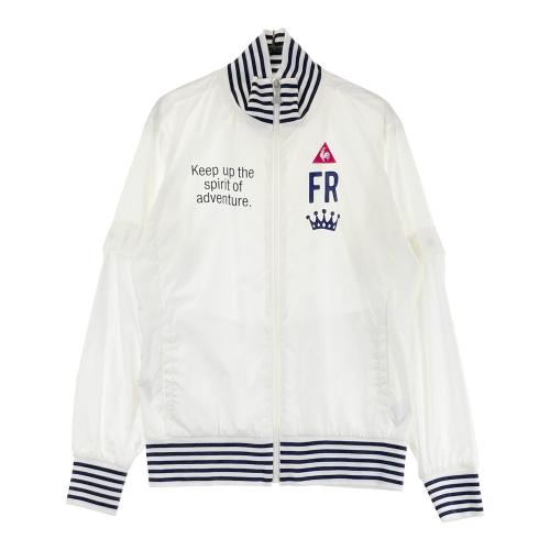 サイズ：L LE COQ GOLF ルコックゴルフ  長袖 ジップジャケット  イエロー系 [240101486112] ゴルフウェア メンズ ストスト LE COQ GOLF ルコックゴルフ 長袖 ジップジャケット イエロー系