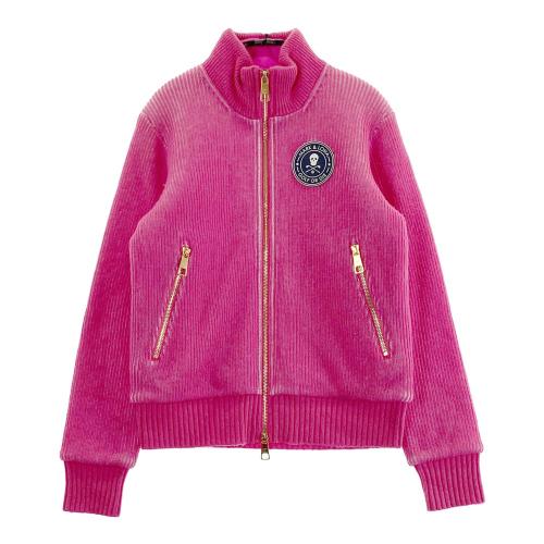 MARK&LONA マークアンドロナ ニット　ブルゾン　ジャケット　アウター MARK&LONA マークアンドロナ ニットジャケット ピンク系 サイズ