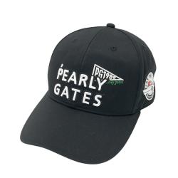 【限定品】PEARLY GATES パーリーゲイツ キャップ ブラック ゴルフ PEARLY GATES（パーリーゲイツ）のゴルフのキャップ｜【公式