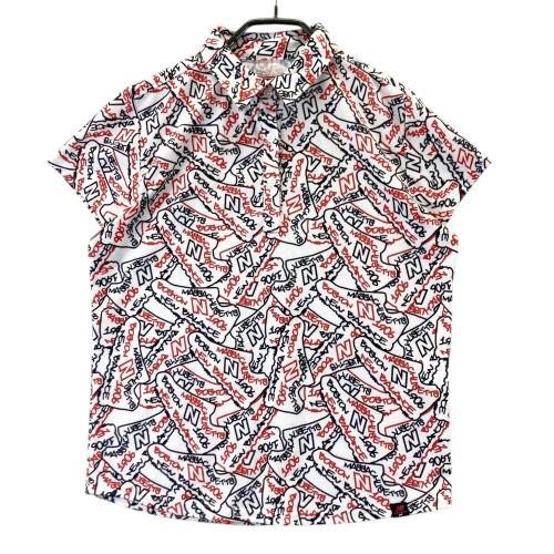 サイズ：1 NEW BALANCE GOLF ニューバランス ; ジップジャケット 総柄 ホワイト系 [240101441130] ゴルフウェア レディース ストスト NEW BALANCE GOLF ニューバランス ; ジップジャケット 総柄