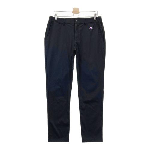 サイズ：L CHAMPION GOLF チャンピオンゴルフ  裏メッシュスウェットパンツ  ブラック系 [240101459557] ゴルフウェア メンズ ストスト CHAMPION GOLF チャンピオンゴルフ 裏メッシュスウェットパンツ