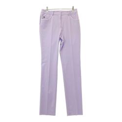 LANVIN SPORT レディースパンツ 40新品未使用 LANVIN SPORT 8分丈テーパードパンツ【ストレッチ/UV/接触冷感