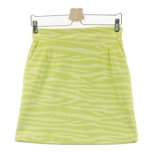 TAYLOR MADE テーラーメイド プリーツ切替 裏起毛スカート ブルー系