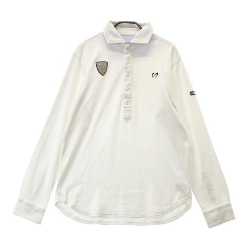 サイズ：5 MASTER BUNNY EDITION マスターバニーエディション GENTLEMAN GOLF リネン混 長袖ジャケット  ホワイト系 [240101413145] ゴルフウェア メンズ ストスト MASTER BUNNY EDITION マスターバニーエディション GENTLEMAN