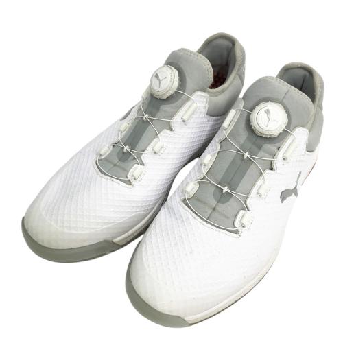 PUMA GOLF プーマゴルフ 310249-03 NITRO スパイクレゴルフシューズ  ホワイト系 27.5 [240101477748] ゴルフウェア メンズ ストスト PUMA GOLF プーマゴルフ 310249-03 NITRO スパイクレゴルフ