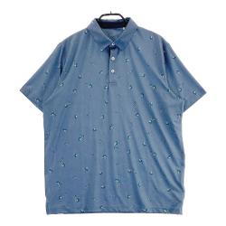 【新品・未使用】PUMA メンズ ゴルフシャツ M 赤 花柄 PUMA GOLF(プーマゴルフ) ポロシャツ｜中古ゴルフウェア通販