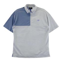 サイズ：2 NEW BALANCE GOLF ニューバランス 2024年モデル 半袖ポロシャツ  ブルー系 [240101437503] ゴルフウェア レディース ストスト サイズ：2 NEW BALANCE GOLF ニューバランス 2024年モデル 半袖