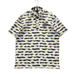 ZOY ゾーイ ノースリーブ ポロシャツ 花柄 ネイビー 36 38 レディース ZOY(ゾーイ)｜中古ゴルフウェア通販サイトSTST(ストスト)