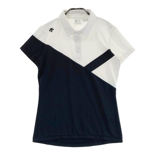 DESCENTE GOLF デサントゴルフ 半袖ポロシャツ ピンク系 サイズ