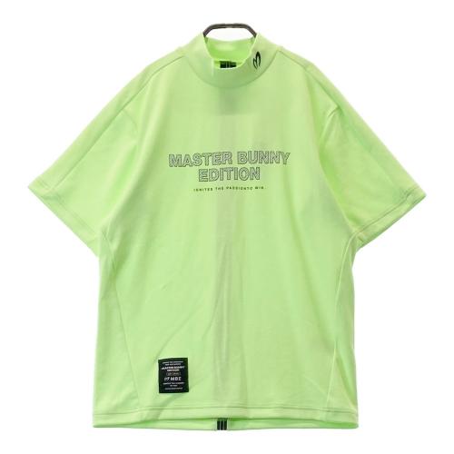 サイズ：4 MASTER BUNNY EDITION マスターバニーエディション 2024年モデル 半袖Tシャツ  ブラック系 [240101486135] ゴルフウェア メンズ ストスト MASTER BUNNY EDITION マスターバニーエディション 2024年モデル