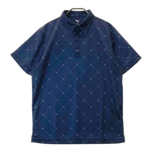 サイズ：L PUMA GOLF プーマゴルフ  テーラードジャケット ストライプ柄 ネイビー系 [240101444266] ゴルフウェア メンズ ストスト Amazon | [プーマ] ジャケット ゴルフ ストライプブレザー