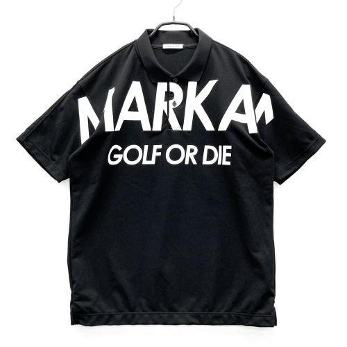 MARK&LONA マークアンドロナ 半袖ポロシャツ ブラック系 サイズ：48