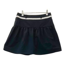 LANVIN - coco 中古 ランバンスポール LANVIN SPORT レディース スカート 40(M) 黒 ブラック シンプル プリーツ LANVIN - coco 中古 ランバンスポール LANVIN SPORT レディース