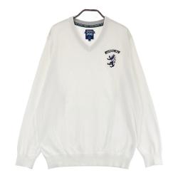サイズ：XL RESURRECTION レザレクション  ニットセーター  ホワイト系 [240101362926] ゴルフウェア メンズ ストスト サイズ：XL RESURRECTION レザレクション ニットセーター