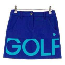 サイズ：S DESCENTE GOLF デサントゴルフ  インナー付スカート プリーツ  オレンジ系 [240101429846] ゴルフウェア レディース ストスト サイズ：S DESCENTE GOLF デサントゴルフ インナー付スカート